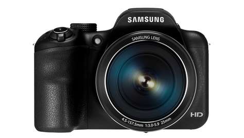 Компактный фотоаппарат Samsung WB 1100 F Black
