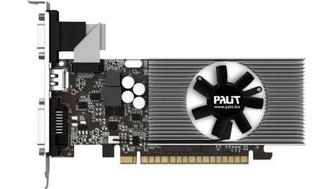 Видеокарта Palit GeForce GT 740 993Mhz PCI-E 3.0 2048Mb 1782Mhz 128 bit (NEAT7400HD41)