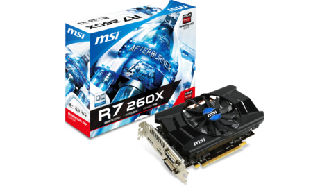 Видеокарта MSI Radeon R7 260X 1050Mhz PCI-E 3.0 2048Mb 6000Mhz 128 bit