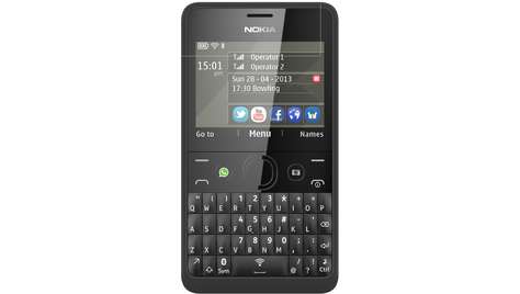 Мобильный телефон Nokia Asha 210 black