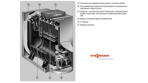Котел дизельный Viessmann Vitorond 100 VR2BB23 40 кВт