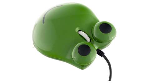 Компьютерная мышь Perfeo &quot;Ква-Ква&quot; PF-103-OP-GN Green
