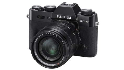 Беззеркальный фотоаппарат Fujifilm X-T10 Kit 18-55mm Black