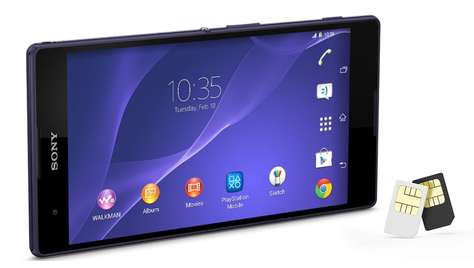 Смартфон Sony Xperia T2 Ultra dual D5322 Purple